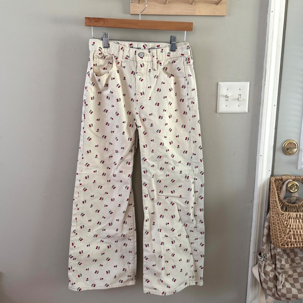 Old navy size 14. Cherry baggy wide leg pants